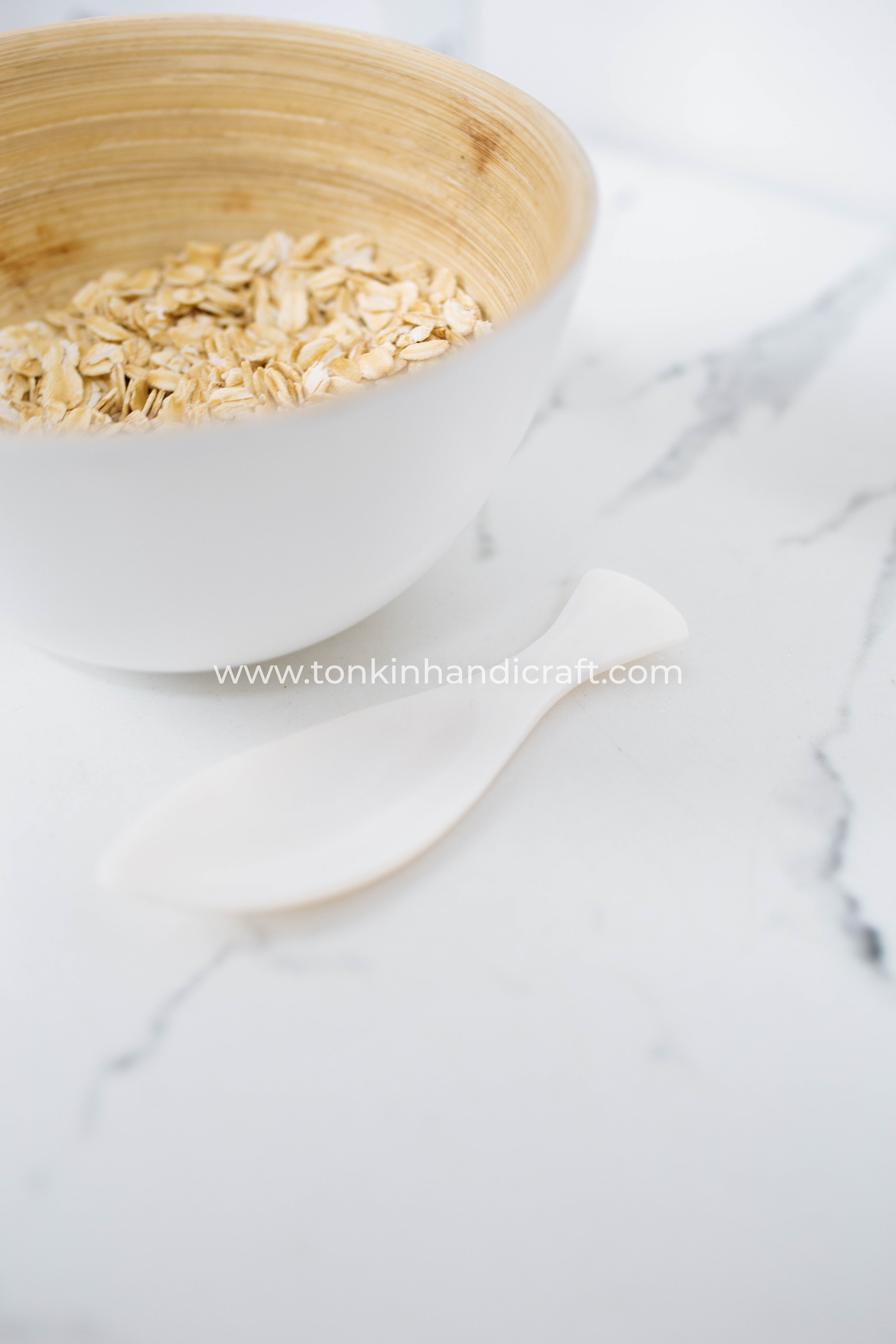 Thìa Khảm Trai Trắng Tự Nhiên, Thìa Xúc Đồ Ăn Tinh Tế, Gác Đũa Trang Trí Decor Phong Cách Châu Á | Cappiano Home