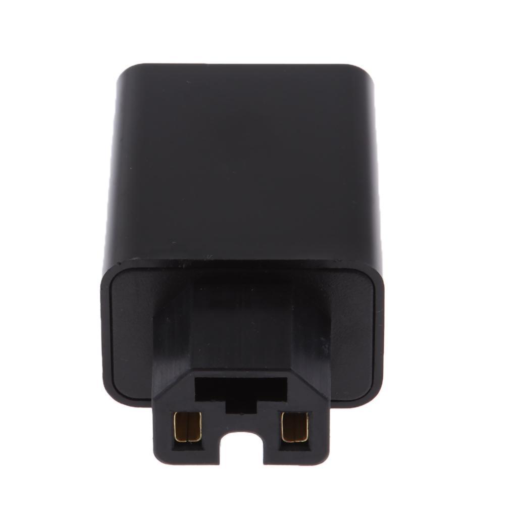 Universal Motorcycle    USB Charger Adapter Power Black