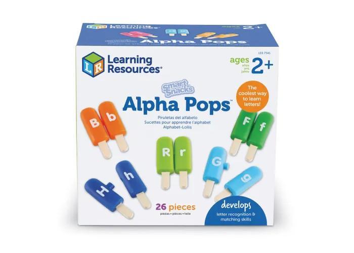 Learning Resources Bộ học bảng chữ cái - Smart Snacks Alpha Pops