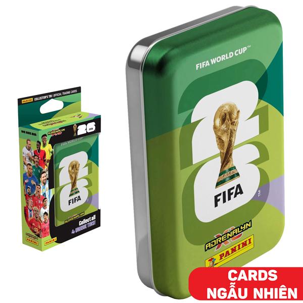 Hộp Thẻ Hình FIFA World Cup 2026 Adrenalyn XL - Panini - Mẫu 4 (Cards Ngẫu Nhiên)