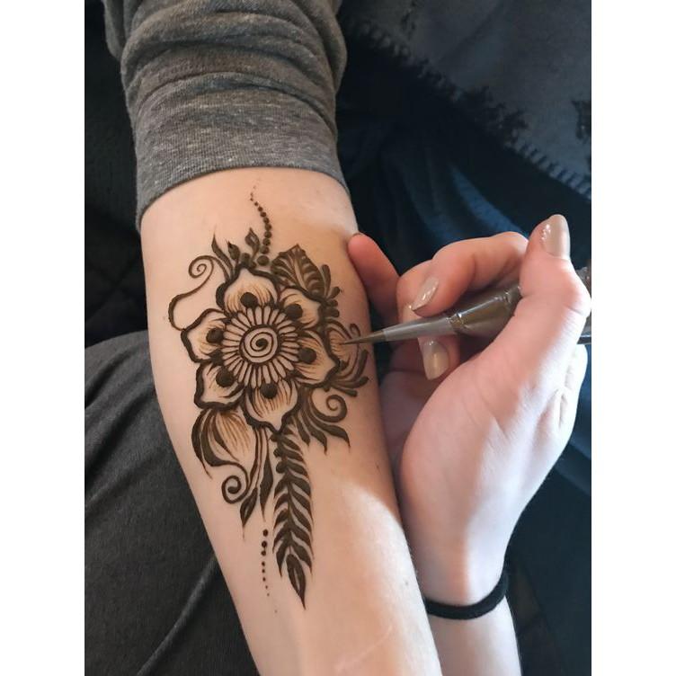 MỰC XĂM HENNA GOLECHA ĐEN Chính hãng