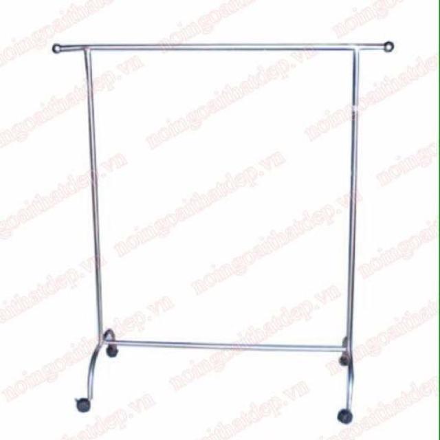 ( Rẻ vô địch) Sào phơi đồ Inox có bánh xe