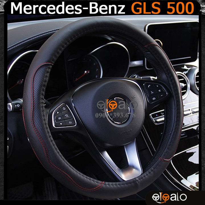 Hình ảnh Bọc vô lăng volang xe Mercedes Benz GLS 400 da PU cao cấp BVLDCD - OTOALO