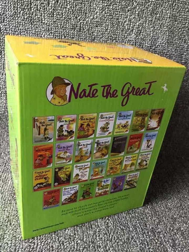 NATE THE GREAT FULL BOX SET 30q có hộp đựng kèm audio