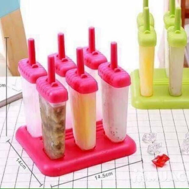 . Bộ khuôn làm kem 6 que chuyên sỉ sll
