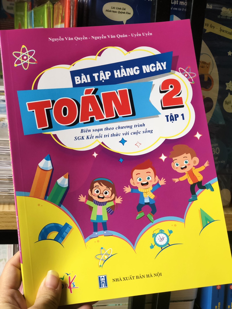 Sách - Combo Bài Tập Hằng Ngày Toán và Tiếng Việt Lớp 2 - Kết Nối Tri Thức Với Cuộc Sống - Tập 1, 2 (2 cuốn)