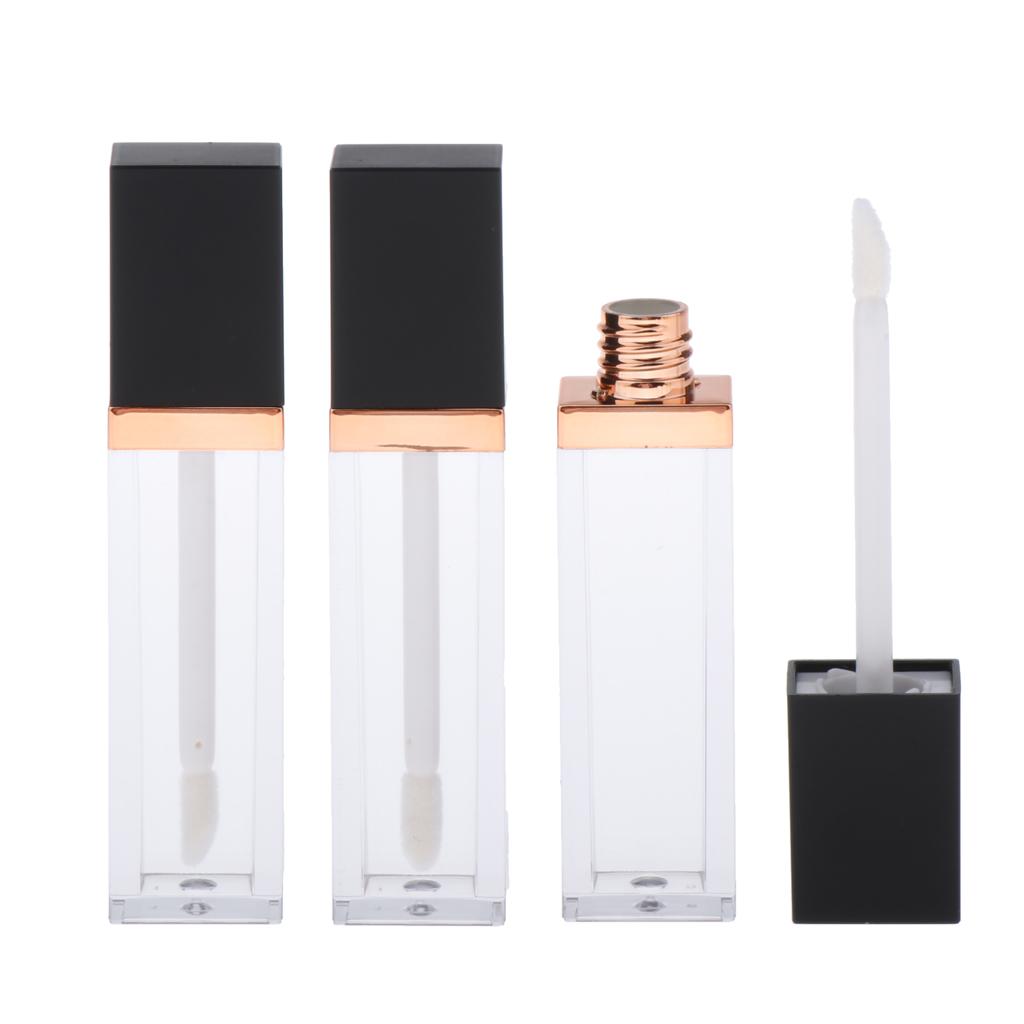 3x Rỗng Lip Gloss Ống Lip Tint Lông Mi DIY Lọ Chai 7ml