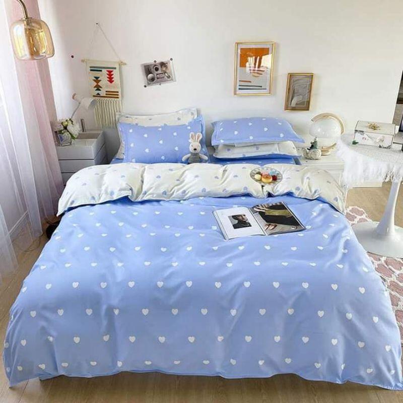 Bộ chăn ga gối cotton fly nhập khẩu cao cấp