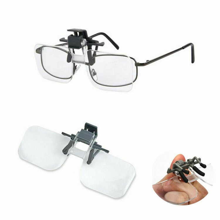 Kính Lúp 2X Đeo Mắt K19156 - ĐỌC SÁCH, BÁO, CHỮ IN