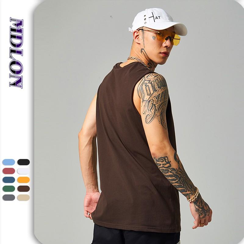 Áo ba lỗ nam MDLON - Tank top thể thao chất cotton co dãn tốt, mềm mịn mát mẻ