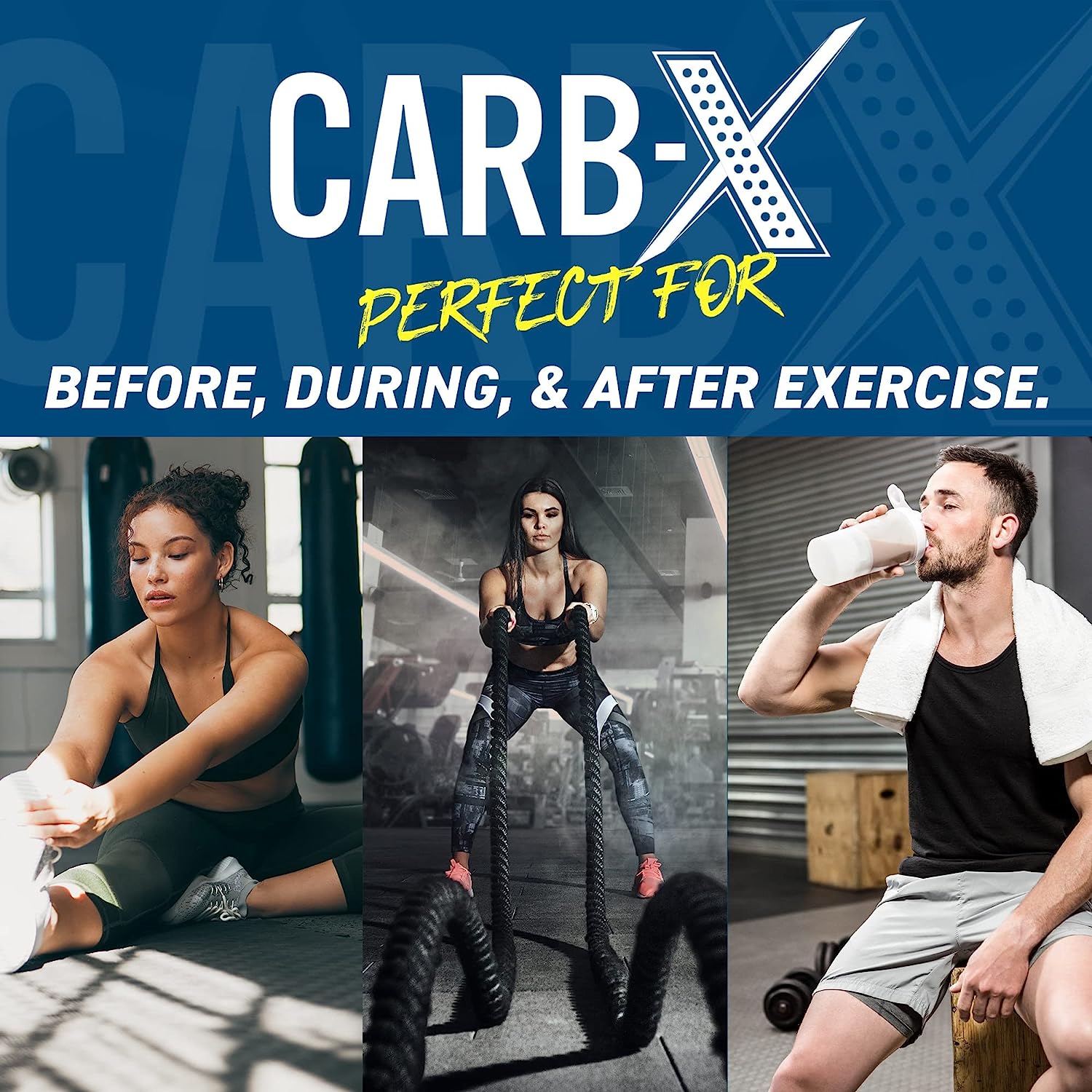 Carb X - Carbohydrates Hòa Tan Nhanh - Cung Cấp Và Phục Hồi Năng Lượng Nhanh Chóng Tinh Bột Nhanh Từ Anh Quốc
