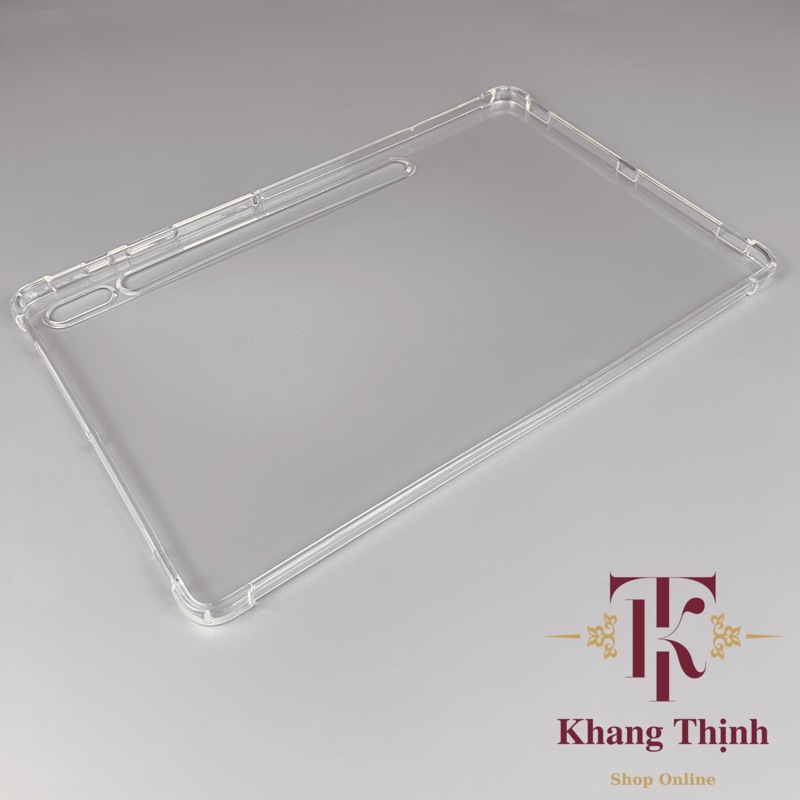 Ốp lưng dành cho Samsung Tab S7 Plus T976/S7 FE T730 silicon dẻo cao cấp chống sốc 4 góc