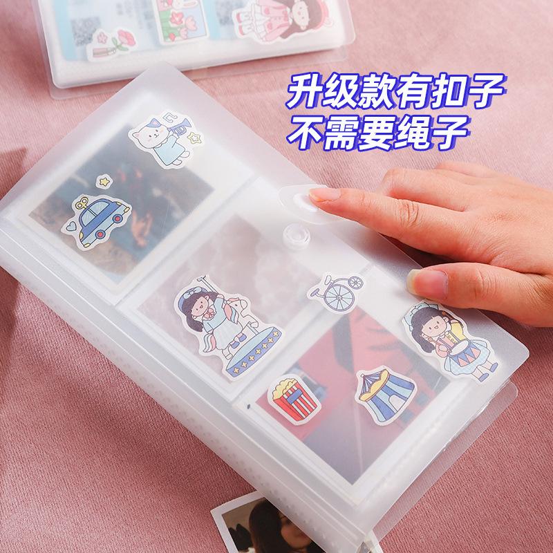 Thẻ nhỏ 3 inch phong cách mới nhất Polaroid album ảnh lưu trữ bưu thiếp sách xen kẽ Bộ sưu tập ảnh lưu trữ thẻ kỷ niệm 4 inch