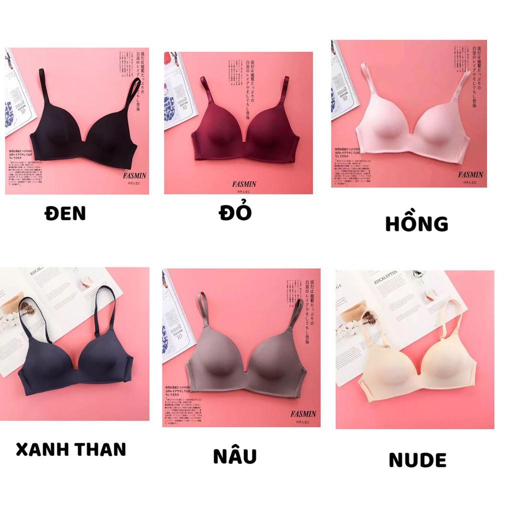 Áo Lót Nữ Đúc Su Không Gọng Nâng ngực - Áo Ngực Nữ mềm mại thoáng mát tôn vòng 1 gợi cảm quyến rũ