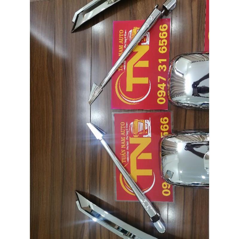 ỐP CẦN GẠT MƯA MẠ CRÔM INOX XE TẢI KIA 1.4 TẤN, K3000, K165, HINO, ISUZU QKR