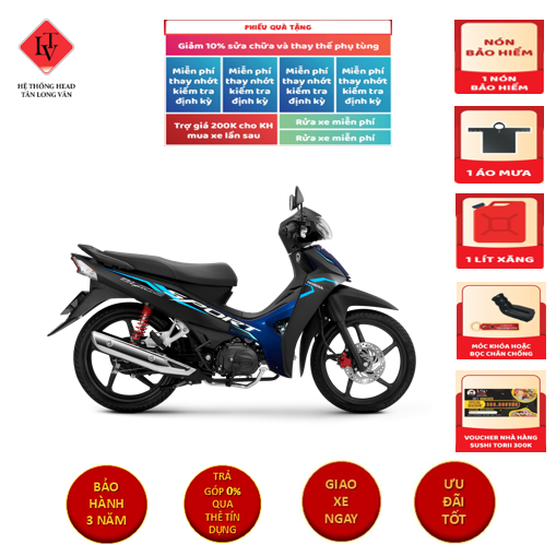 Xe máy Honda Blade 2023 Phiên bản Thể thao