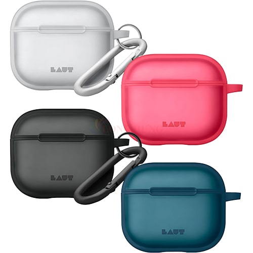 Bao Silicone hỗ trợ sạc không dây Laut Huex AirPods 3 L_AP4_HX - Hàng chính hãng