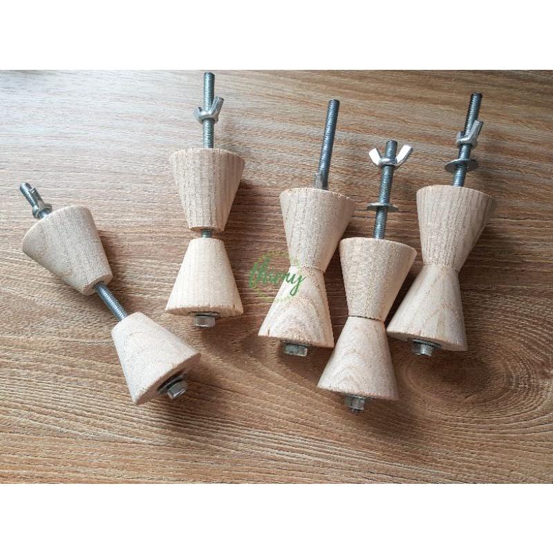 Trục cố định Lều vải, Teepee stabilizer Bộ chống đổ lều vải Cố định cho mọi loại lều vải cọc gỗ thổ dân