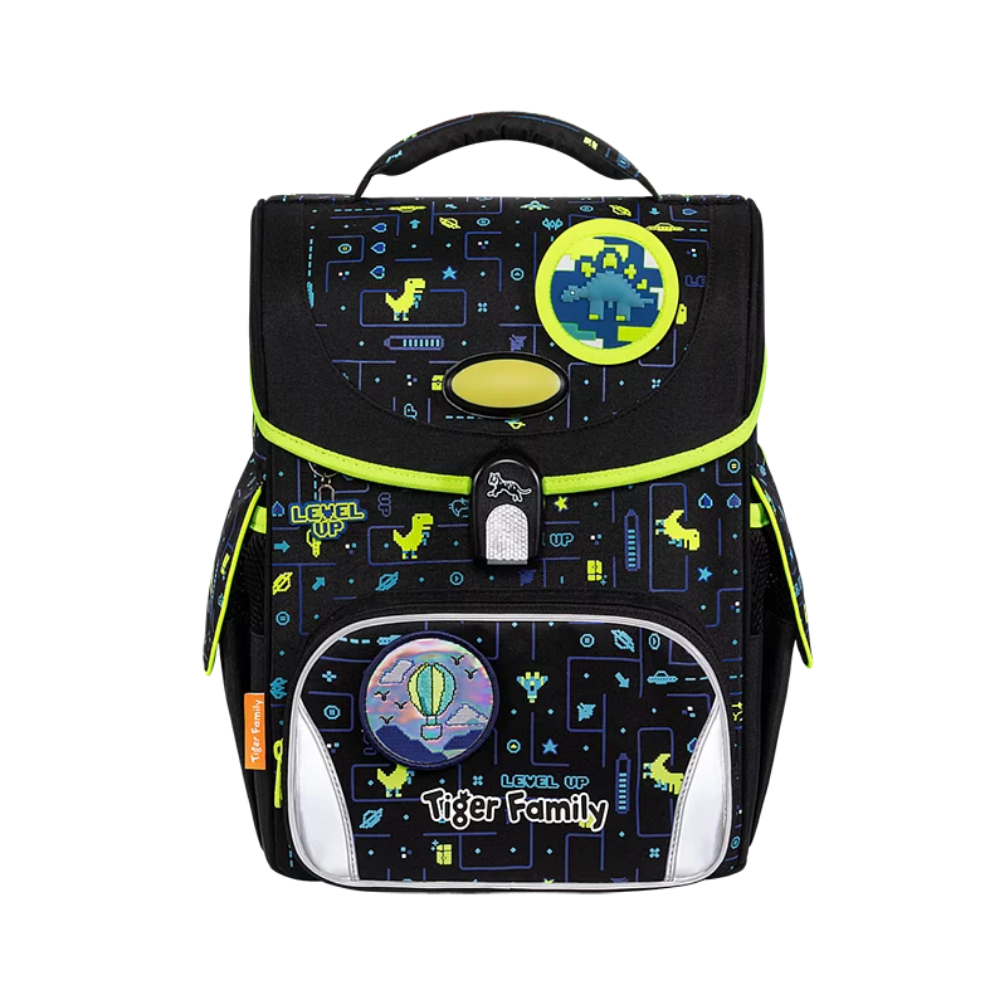 Cặp Chống Gù Jolly Schoolbag Pro 2 - Level Up - Go Green - Tiger Family TGJL-051A
