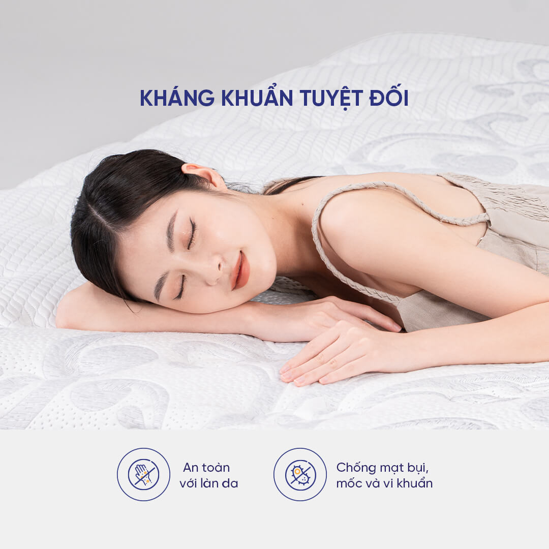 Nệm lò xo cao cấp Serta Pedic iBalance 36 cm