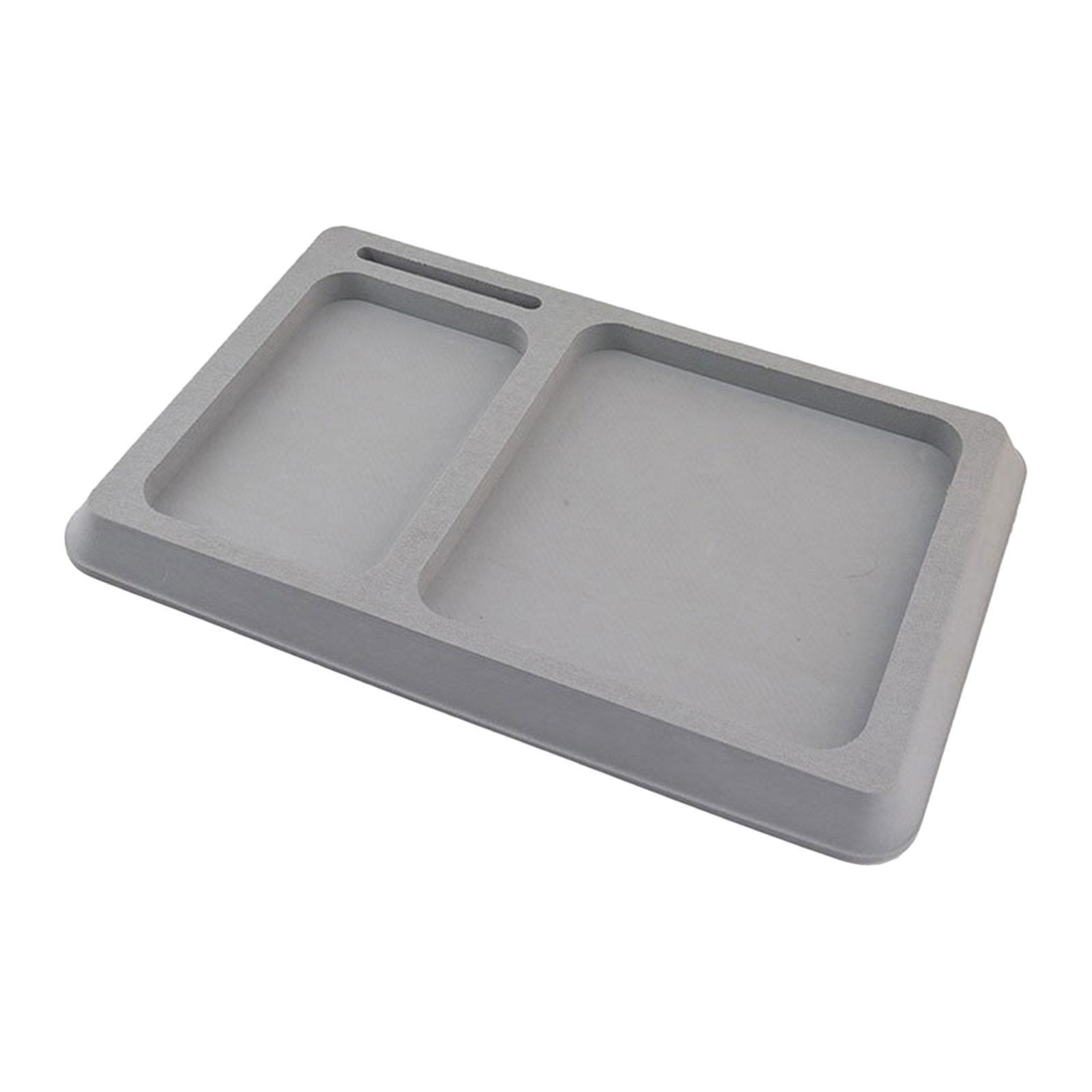 Phone Boat Boat Tray Pad Lightweight Spare Parts Fitments Multifunction Durable Non Skid Storage Tray Box for Fishing Boating Keys