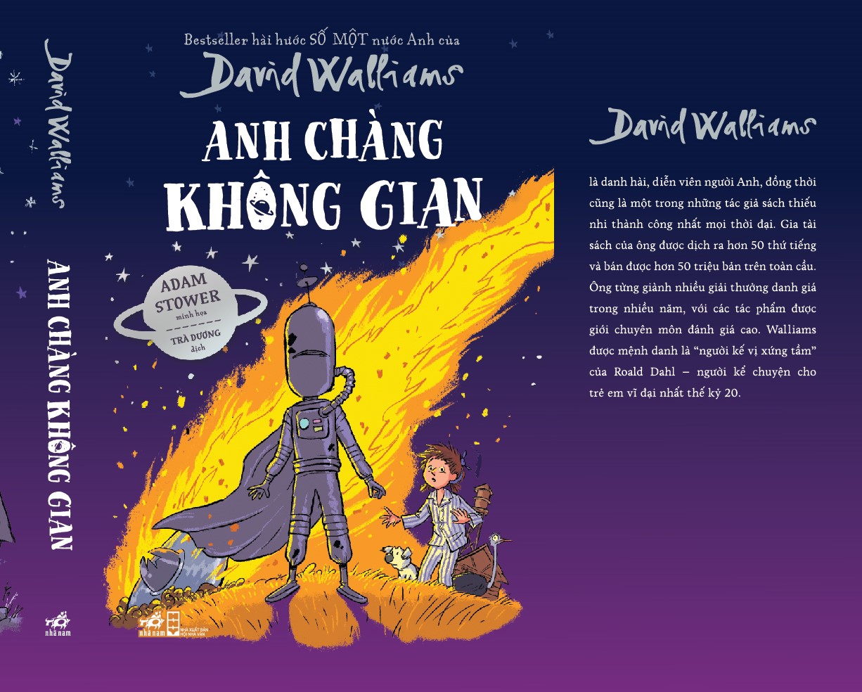 Sách - Anh chàng không gian (David Walliams) (Nhã Nam Official)