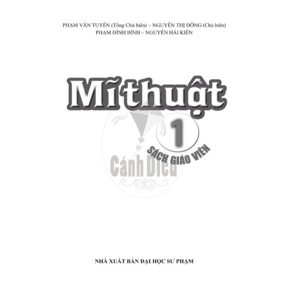 SGV Mĩ Thuật Lớp 1 Cánh Diều Dành Cho Giáo Viên