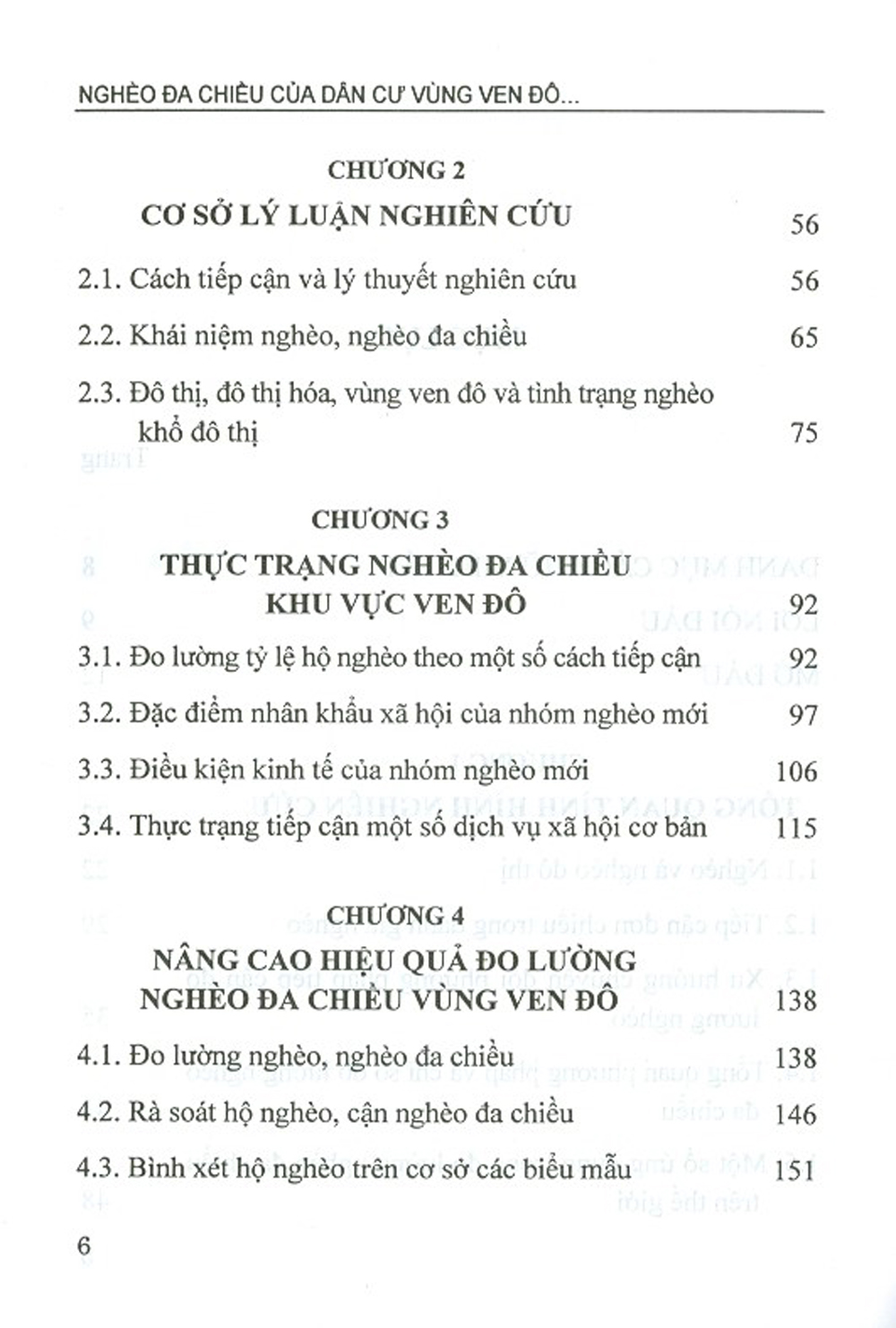 Nghèo Đa Chiều Của Dân Cư Vùng Ven Đô Trong Quá Trình Đô Thị Hóa (Sách Chuyên Khảo)