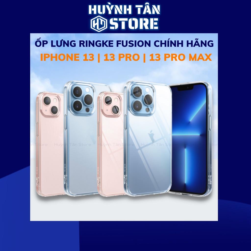 Ốp lưng ip 13 pro max ip 13 pro RINGKE chính hãng trong suốt chống sốc FUSION X chống ố vàng điện thoại huỳnh tân - Hàng nhập khẩu