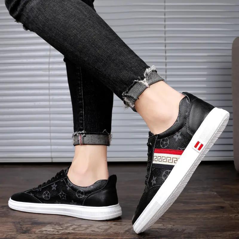 Giày thể thao phong cách mới nhất giao hàng nhanh giày hợp thời trang giày hợp thời trang tăng chiều cao giày thể thao mới