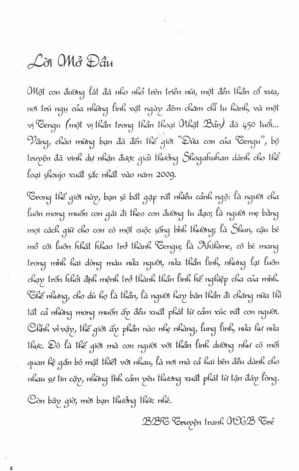 đứa con của tengu chapter 2 2