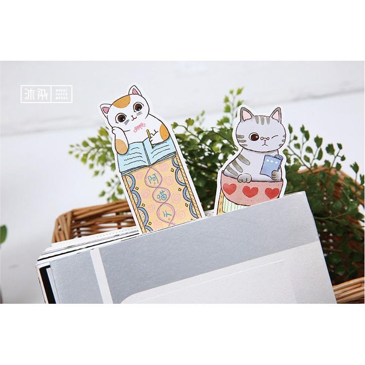 Bookmark kẹp đánh dấu sách mèo  cực xinh