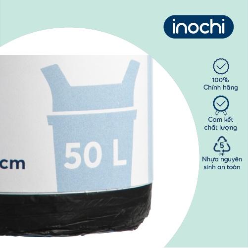 Túi rác tiện dụng Inochi - Soji 50L x 19 túi (Size L)có quai cầm