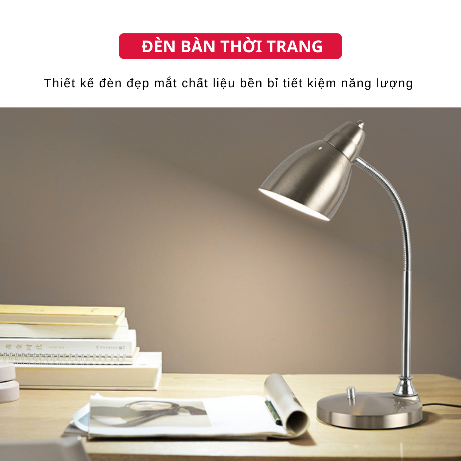 Đèn Học Đèn Bàn Làm Việc Đọc Sách Để Bàn Chống Cận Thị Bảo Vệ Mắt - Hàng Chính Hãng Tamayoko