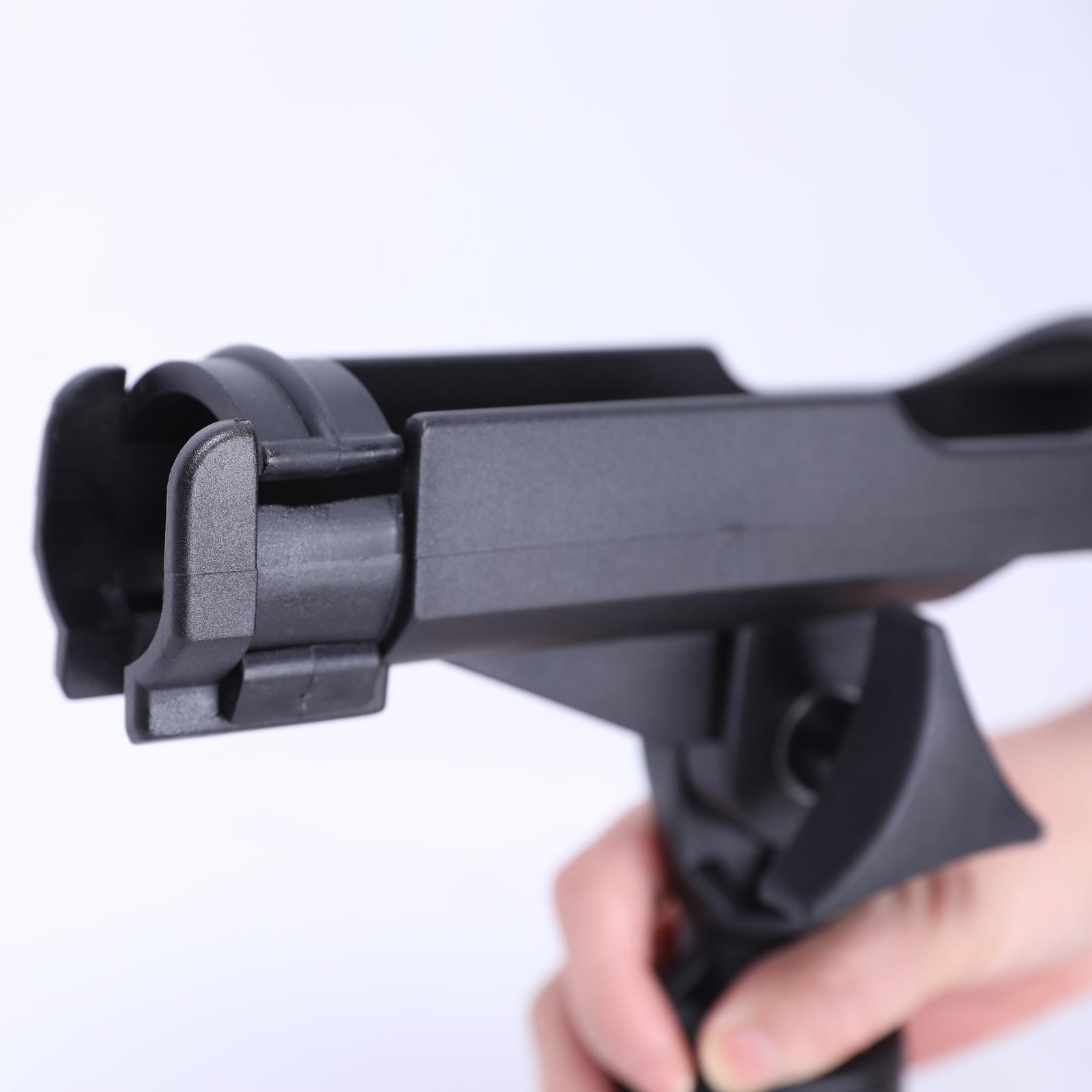 Fishing Rod Holder Adjustable Rotatable Side Rail Mount Kayak Boat Mounting with Screws