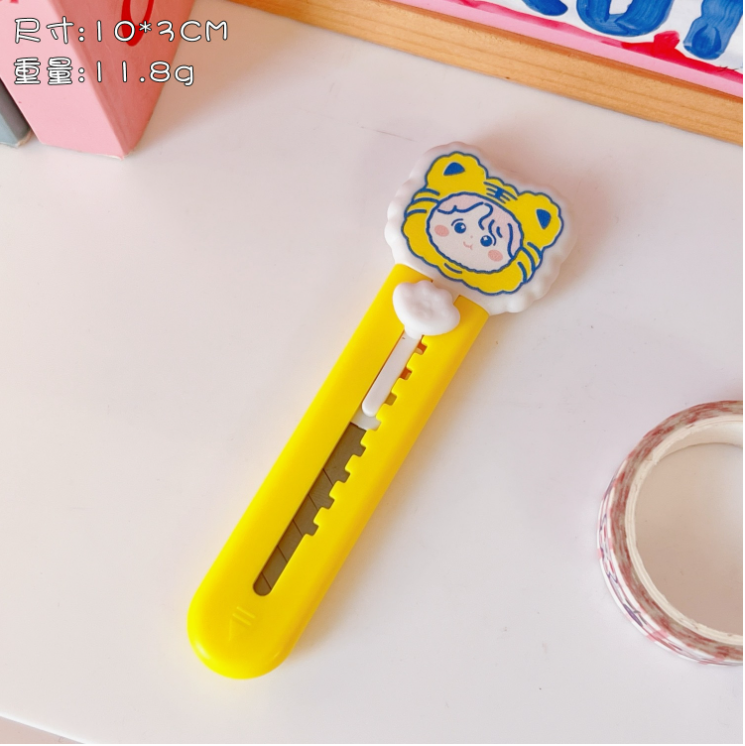 Dao dọc giấy mini hình cute dễ thương - Rọc giấy unbox đơn hàng nhiều màu làm quà tặng xinh giá rẻ