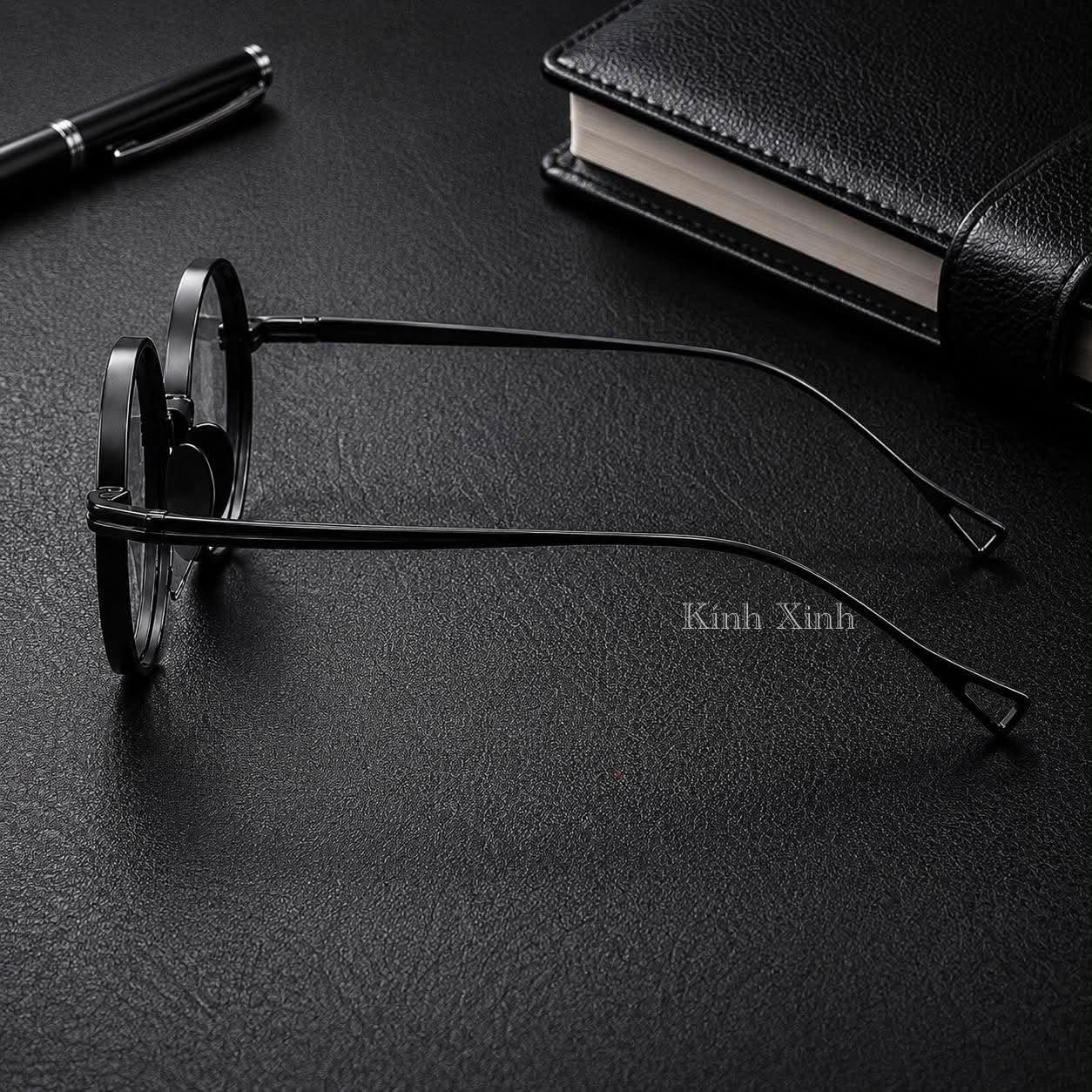 Kính chống ánh sáng xanh Mắt tròn dáng nhỏ siêu mini - Đường kính 4,3cm