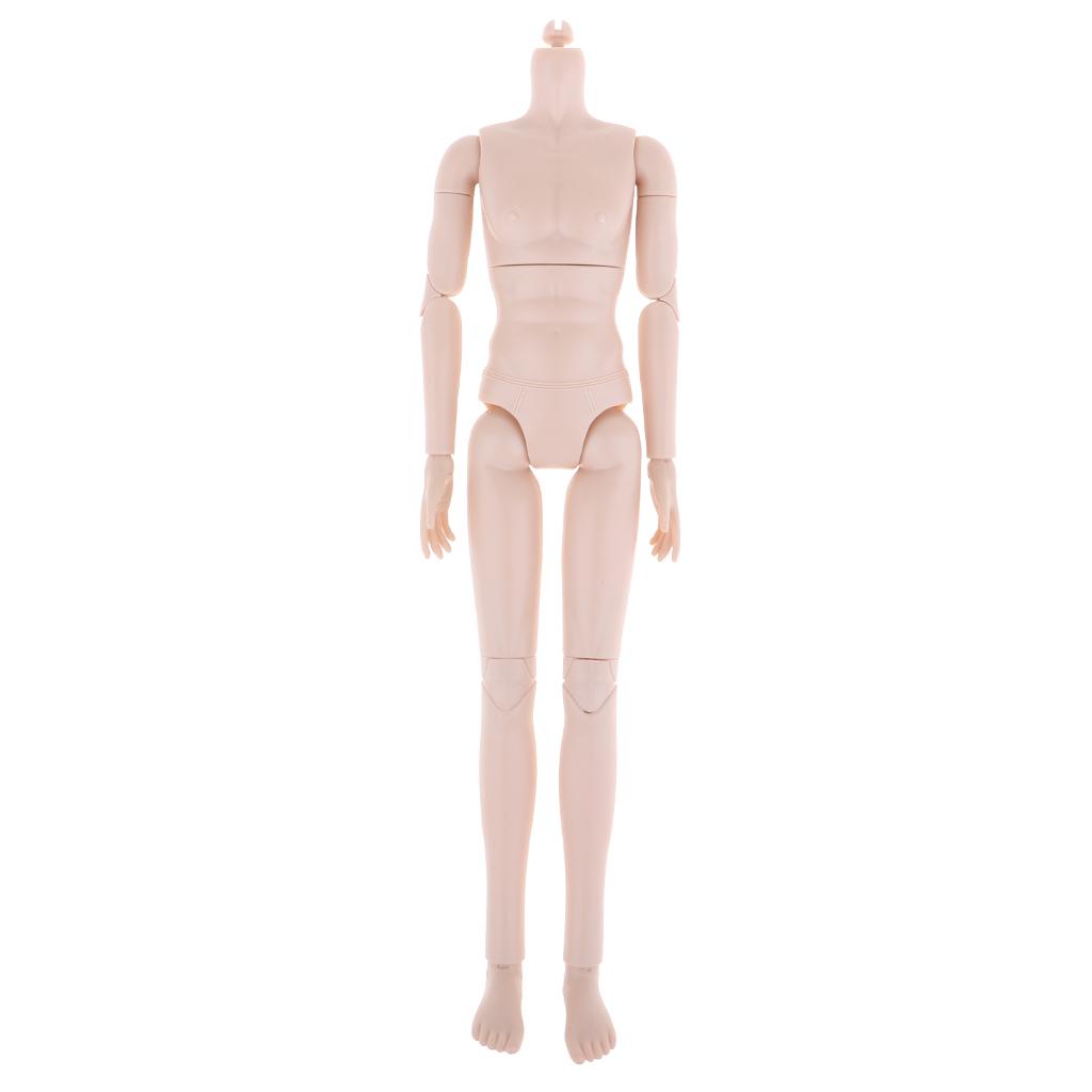 1/6 BJD Male Doll Body DIY Body Parts High Quality Plastic Toy