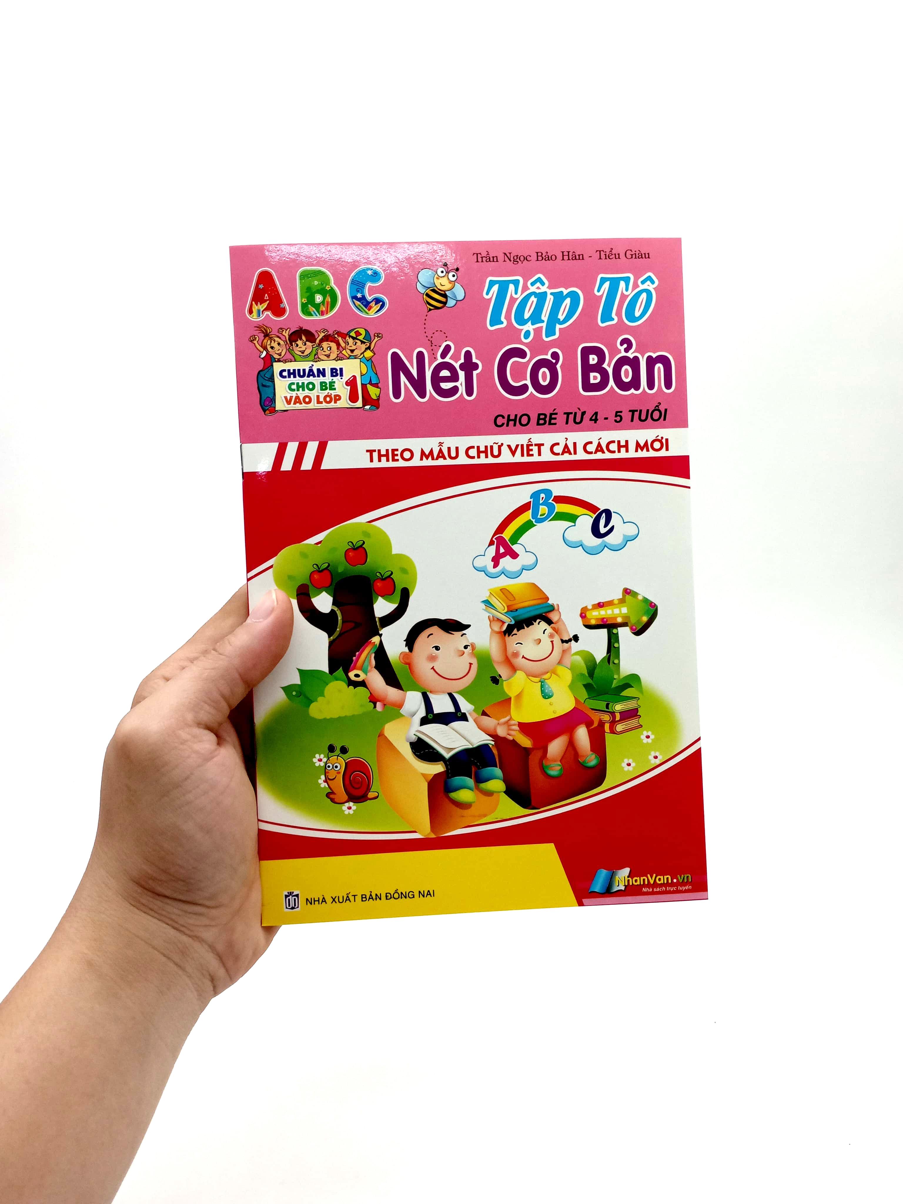 Sách - Chuẩn Bị Cho Bé Vào Lớp 1 - Tập Tô Nét Cơ Bản (Cho Bé Từ 4-5 Tuổi)