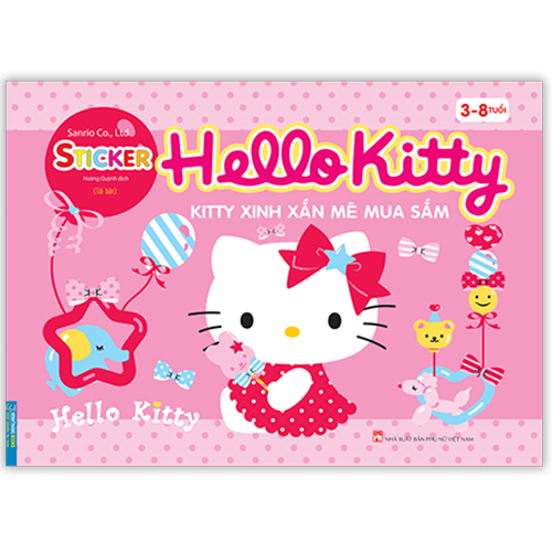 Hello Kitty - Kitty Xinh Xắn Mê Mua Sắm (3-8 Tuổi)