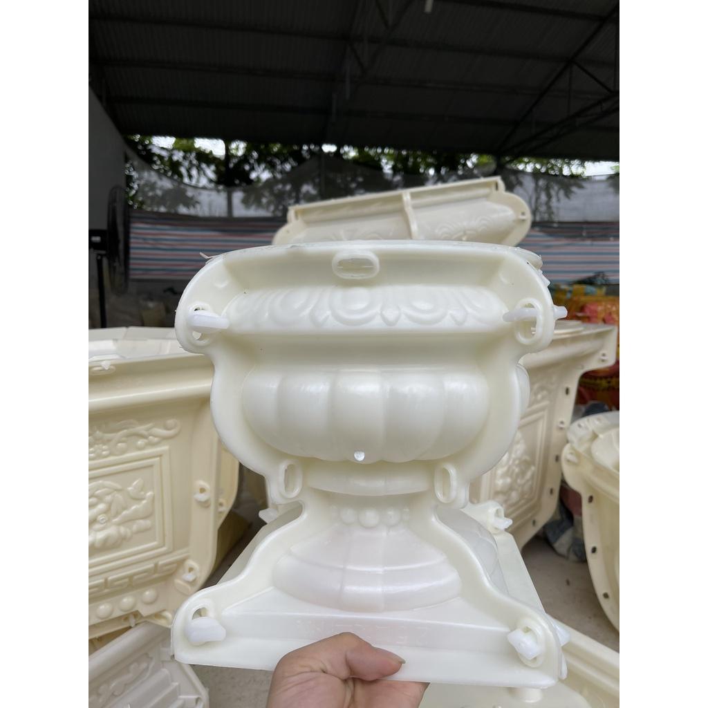 Khuôn đúc chậu cảnh ly 25 khuôn chậu ABS có lòng trong đầy đủ