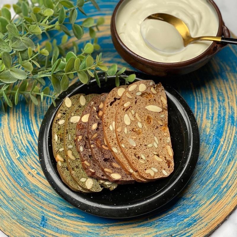 Bánh Biscotti Ăn Kiêng- Nguyên Cám Không Đường Tuna