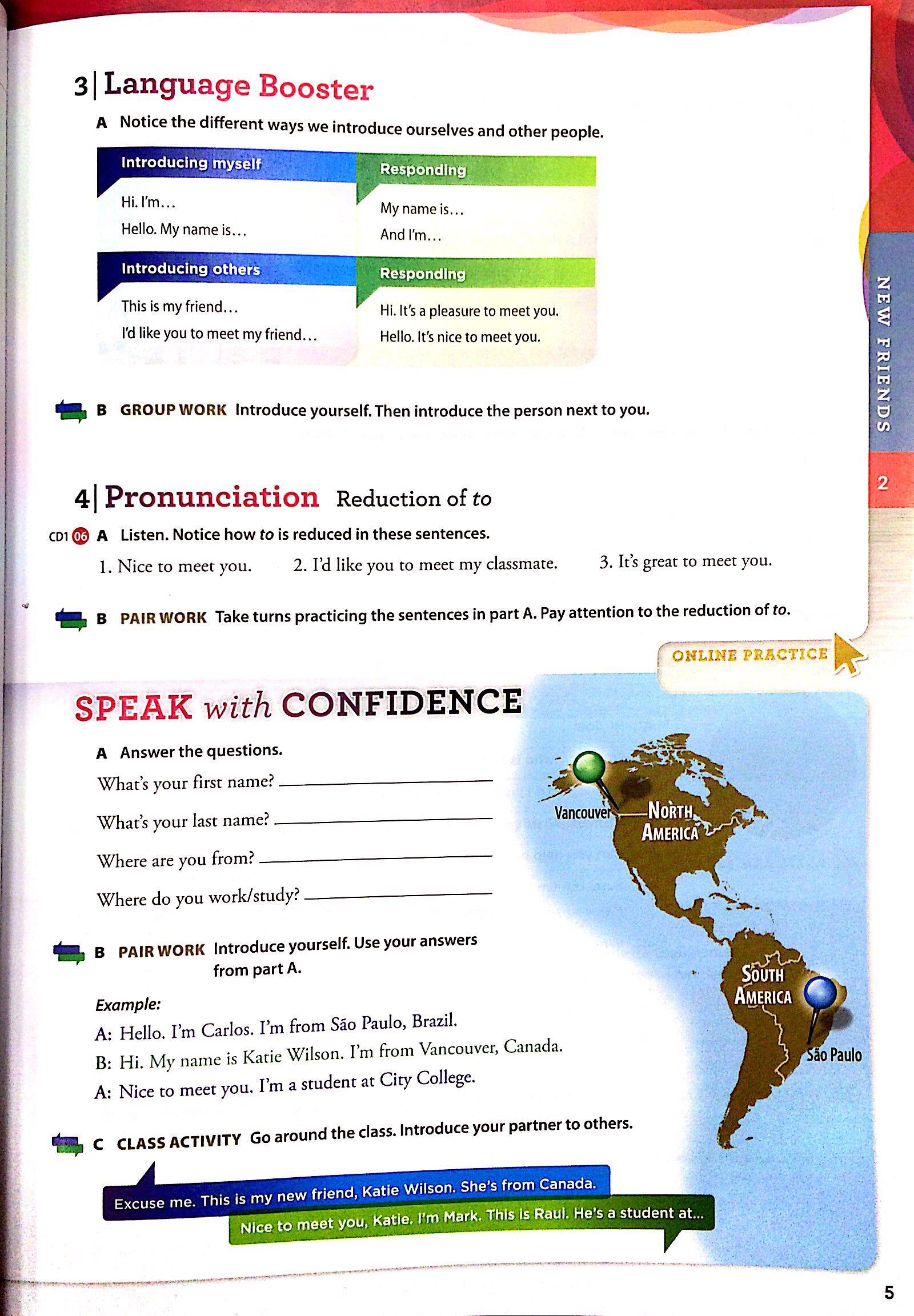 Hình ảnh Speak Now 1 Student Book with Online Practice