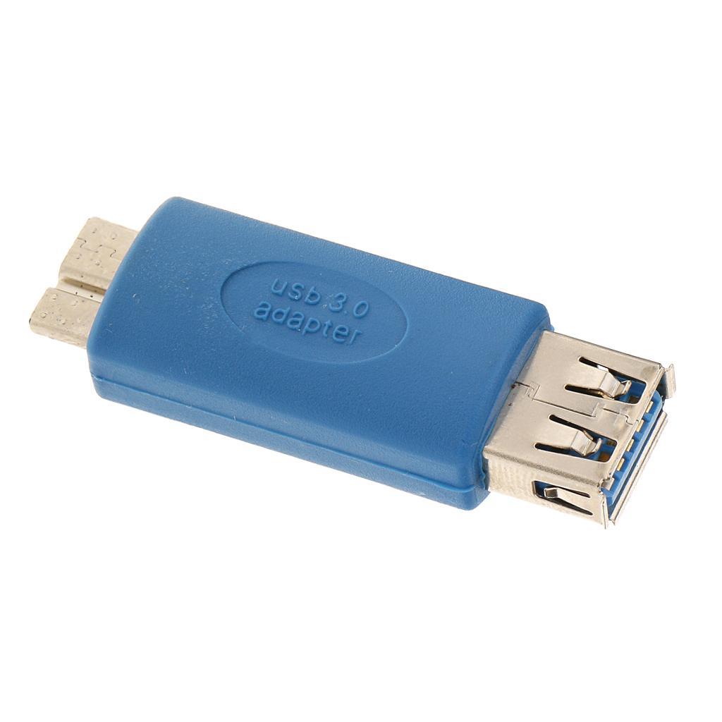 USB 3.0 Type Female to Micro B Male OTG Connector Converter Adapter