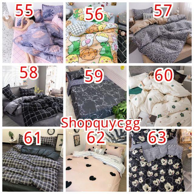 Bộ chăn phao kèm ga gối QUY Bedding mẫu mới cập nhật