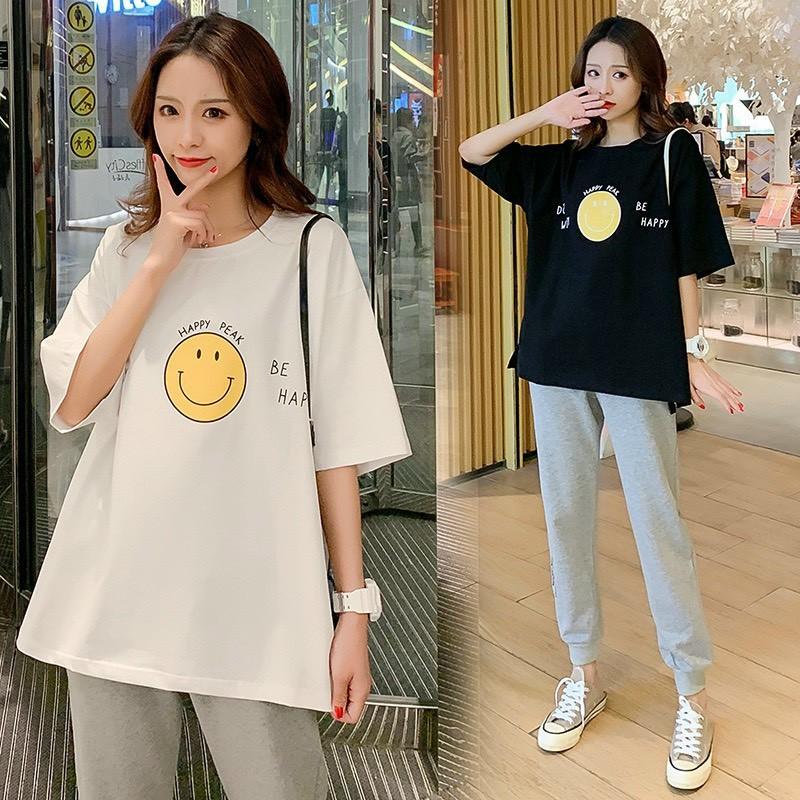 Áo Thun Tay Lỡ Unisex  Freesize từ 40-70kg