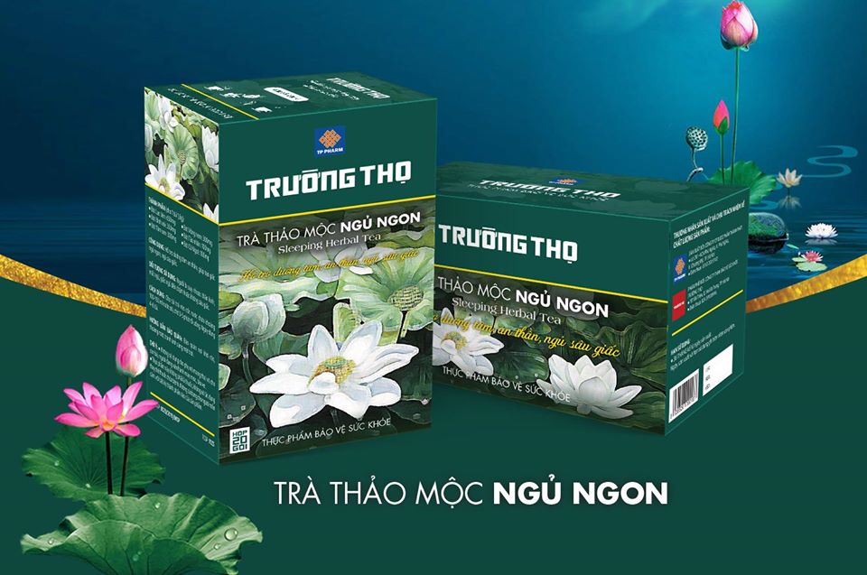 Trà ngủ ngon Trường Thọ - Trà thảo mộc - Combo mua 4 tặng 1