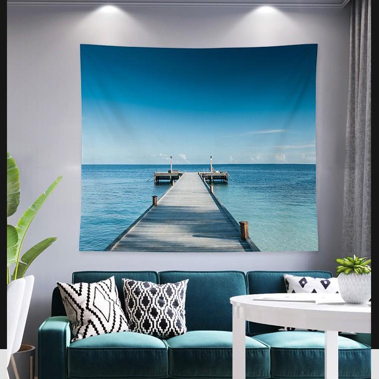 Vải treo tường Decor phòng - bộ sưu tập mẫu tranh phong cảnh hiện đại