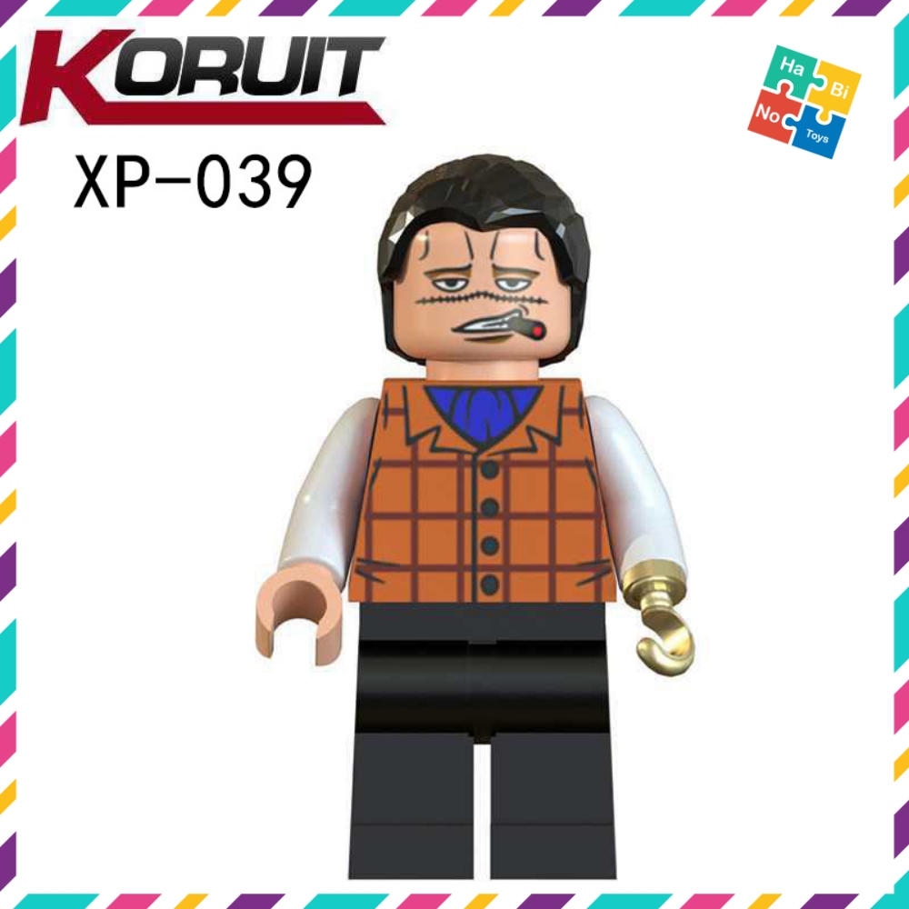 Minifigures One Piece Lắp Ráp Mô Hình Nhân Vật Hoạt Hình Luffy Truyện Tranh Nami Usopp KT1088