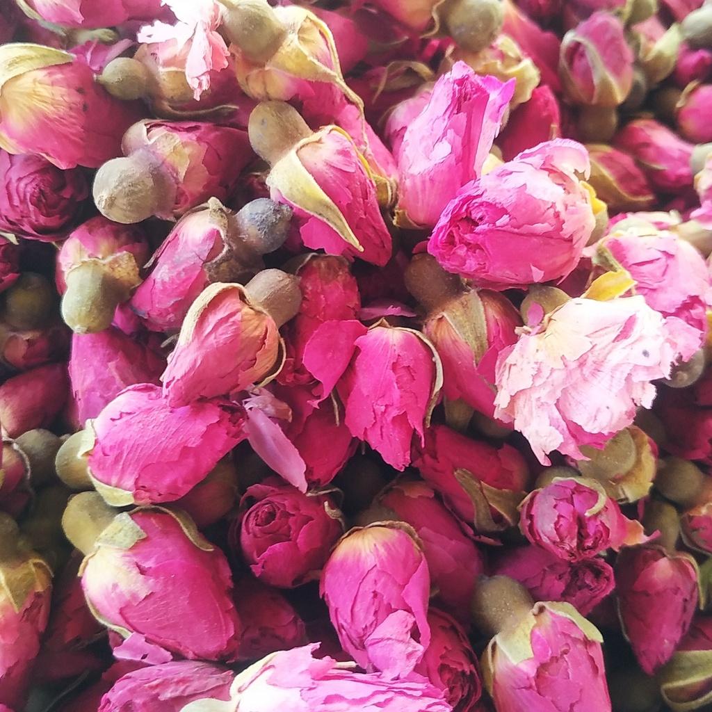 Hoa hồng khô - nụ hồng khô - trà hoa hồng - 50gr